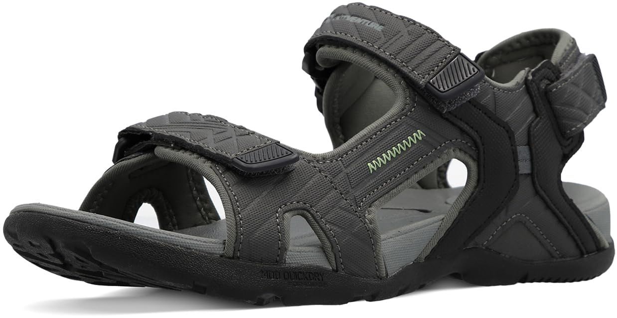 Men’s Outdoor Sandals (Adjustable Straps, Graphite)