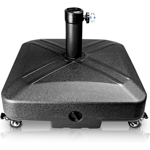 Umbrella Base with Wheels 35 kg (48×48×39 cm)