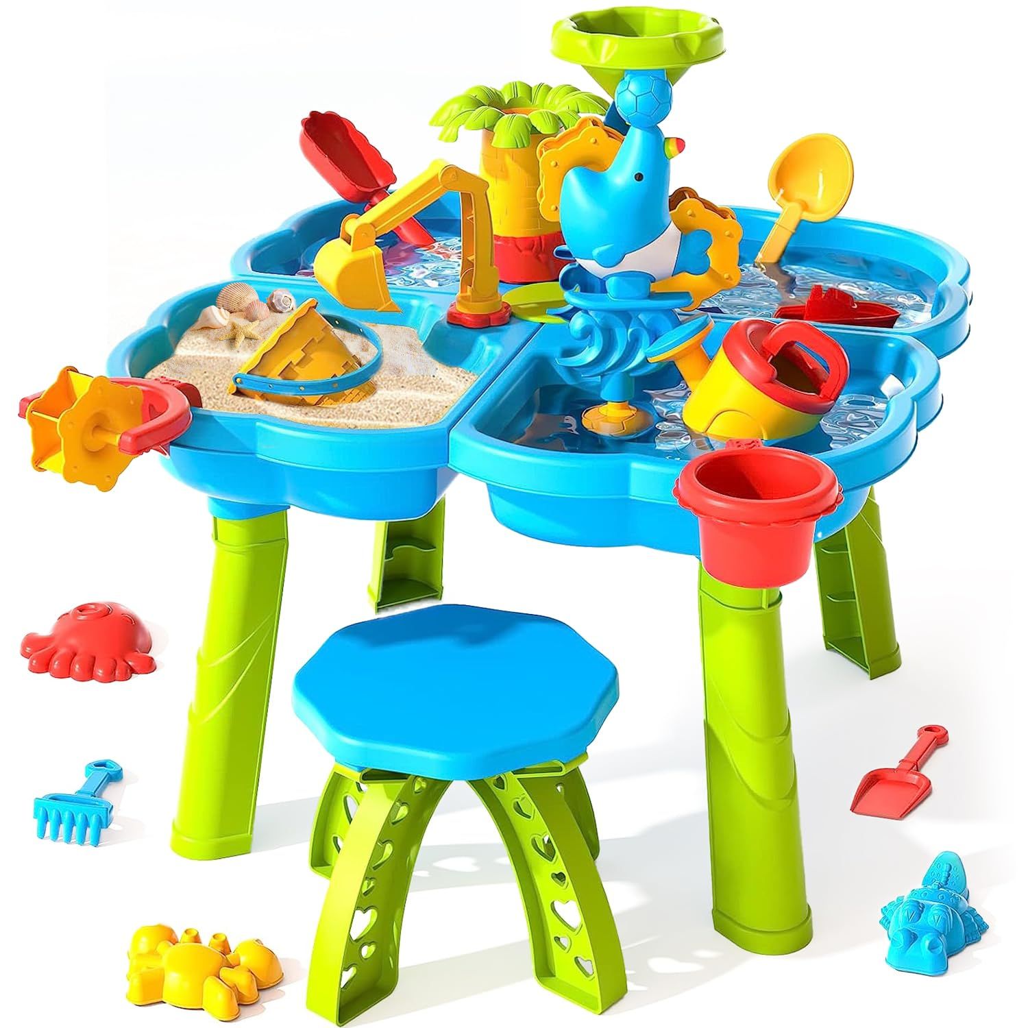 Sand &amp; Water Table 4-in-1 (Kids Outdoor Toy)