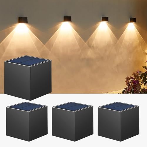 Modern Solar Wall Lights (IP65, Up/Down)