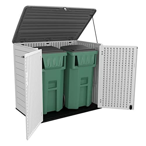 Outdoor Garden Storage Cabinet 135×84×119 cm
