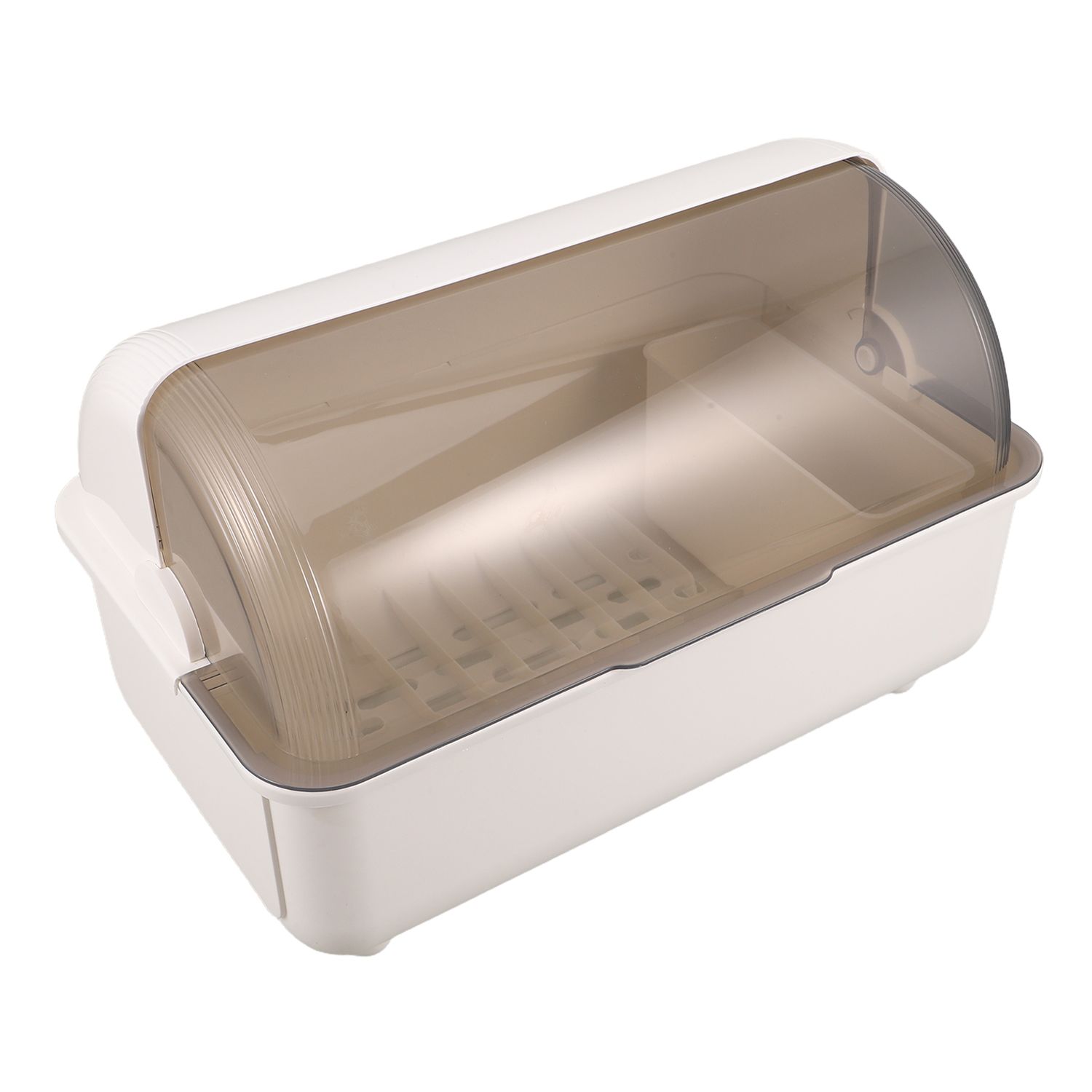 Kitchen Utensil Holder ,With Dustproof Cover Space-Saving Bowl And Chopstick Storage Rack For Countertop Draining Board Racks
