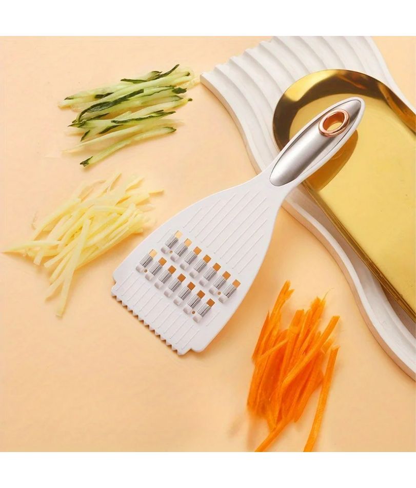 3pc Multi-Functional Vegetable Slicer Manual Food Knife Sharpener Potato Cucumber Carrot Shredder Kitchen Fruit Vegetable Gadget
