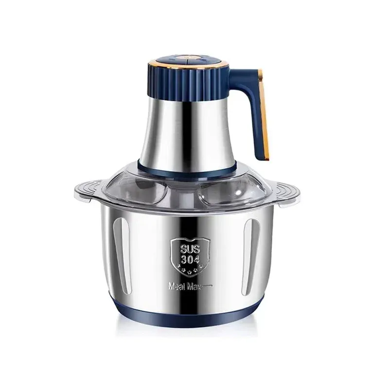 5L Stainless Steel Electric Meat Grinder Food Crusher Multifunctional Vegetable Slicer Chopper Kitchen Blender kitchen tools