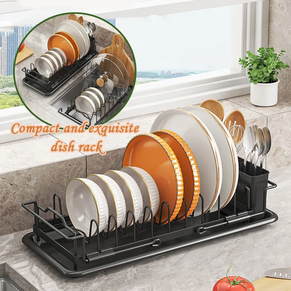Kitchen Drain Bowl and Dish Rack - Used for chopsticks, dishes simple and practical fully functional basket Lightweight and tidy