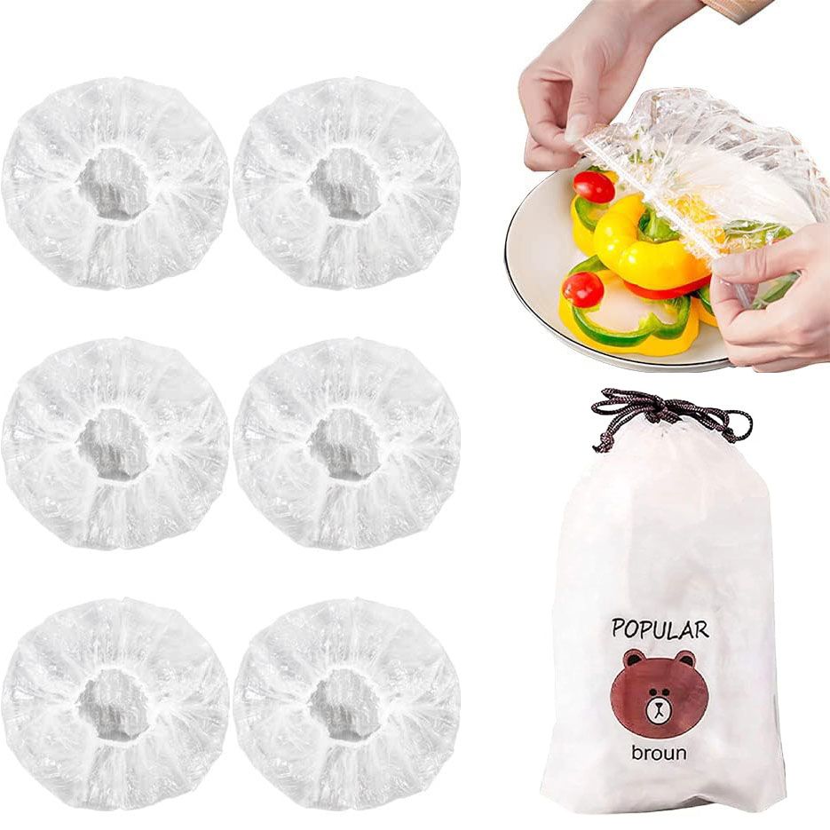 Plastic Shower Caps for Sourdough Bread, Bowl Covers for Bread Proofing,  Stretch Reusable Elastic,Keep Food Fresh and Dust Away