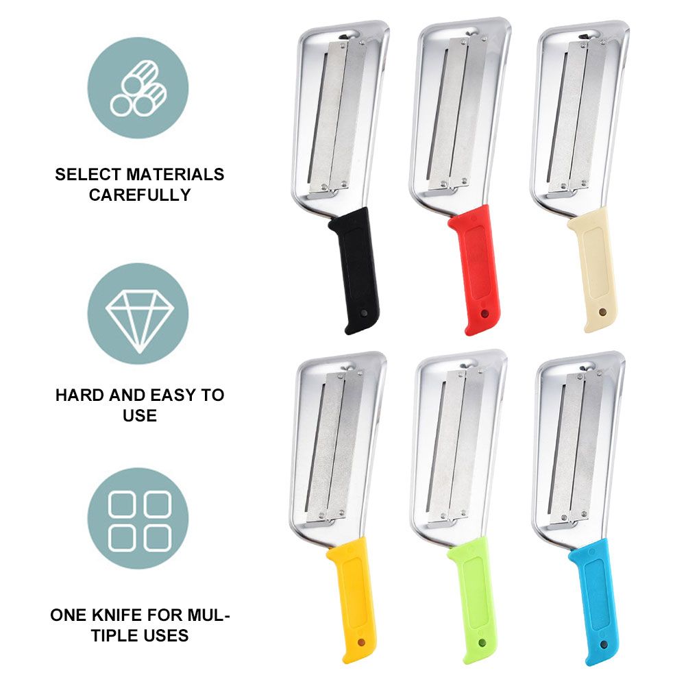 Cabbage Shredder Kitchen Tool Double Blade Vegetable Slicer Sugarcane Peeling Knife Effortlessly Peels Vegetables and Fruits