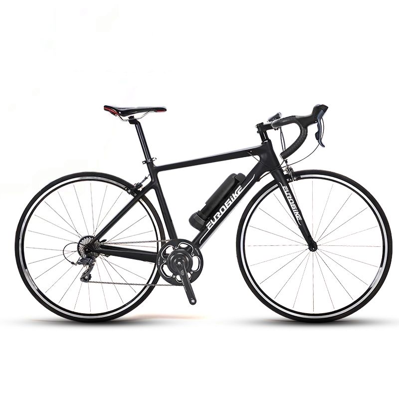 Carbon Fiber Electric Bicycle 36V 250W Motor 10AH Lithium Battery Adults E-Bike Thin Tire Urban Commuting Sport Electric Bicycle