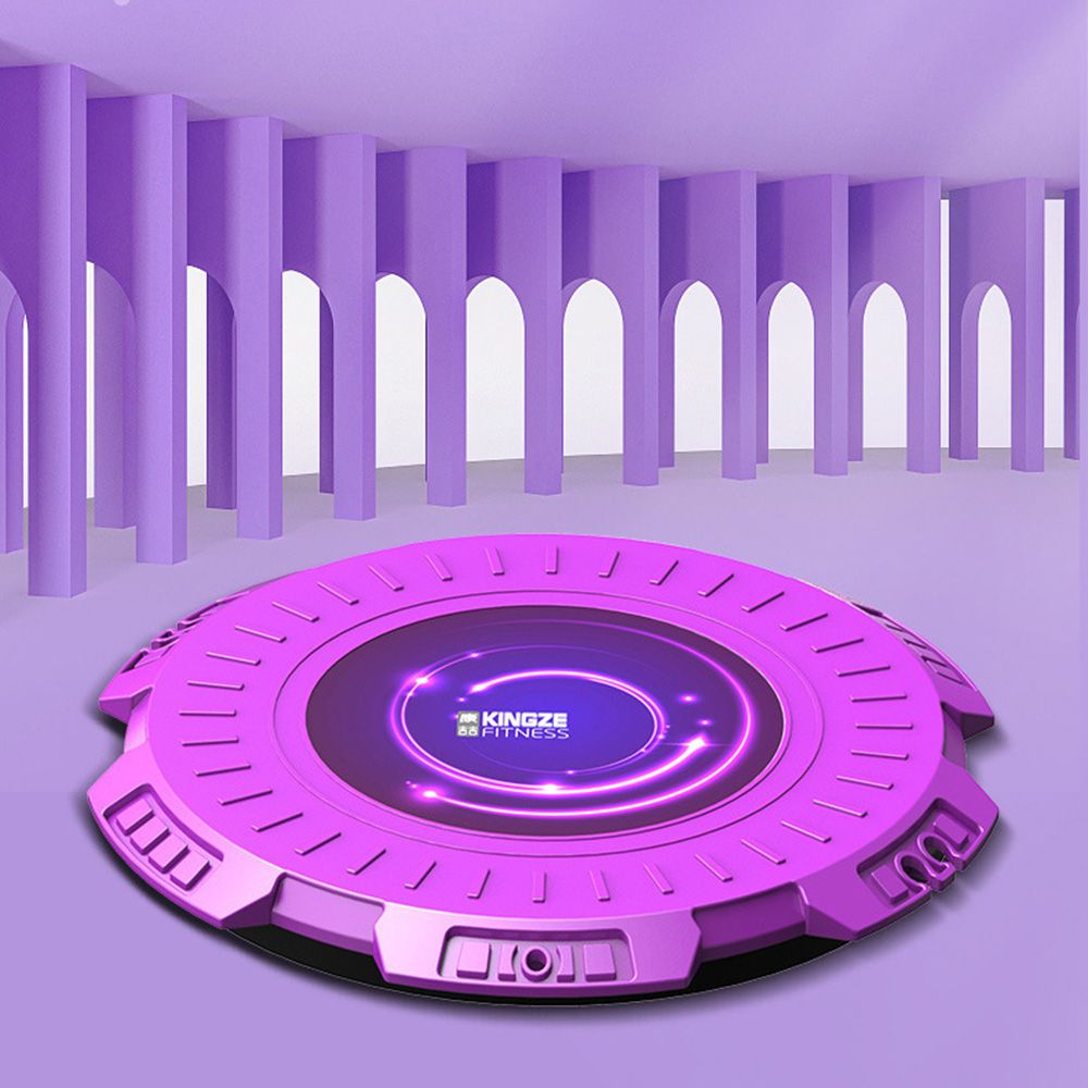 Foot Massage Yoga Waist Twisting Disc Rotating Non-Slip Twist Exercise Board Safety Platform with Pull Rope Balance Rotator