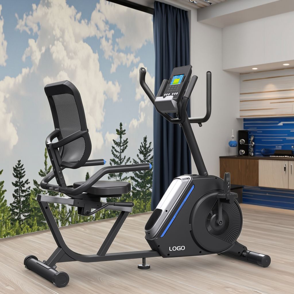 New Design ABS Steel Magnetic Resistance Elliptical Trainers Effective Electric Exercise Machines