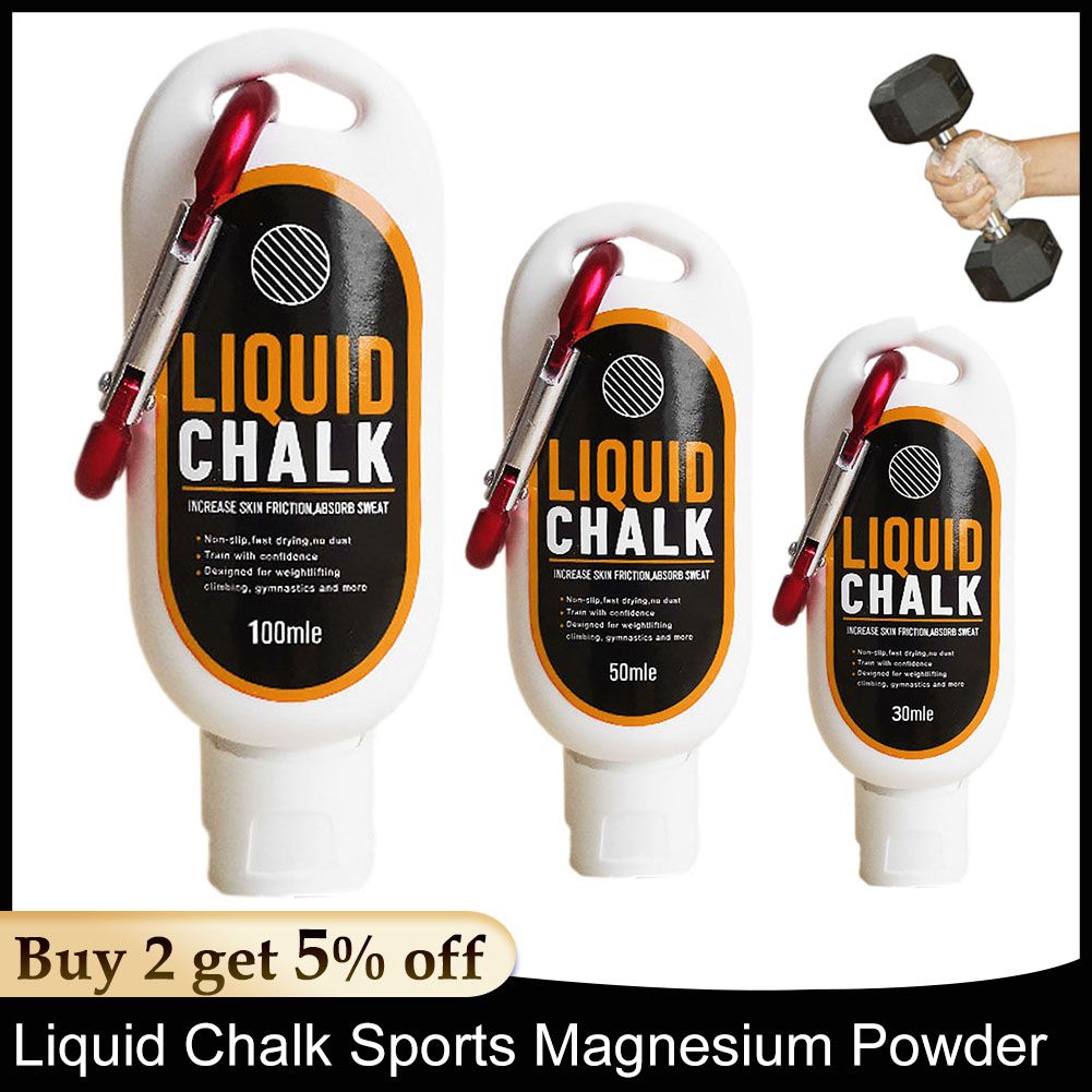 Anti-slip Liquid Chalk Sports Magnesium Powder Anti Slip Powder Liquid Magnesium Fitness Lifting Grip Liquid Chalk For Sportsmen