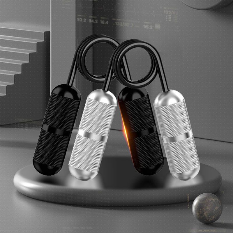 1pc aluminum alloy metal grip strength device, finger strength device, women&#39;s grip strength device, arm strength device, office