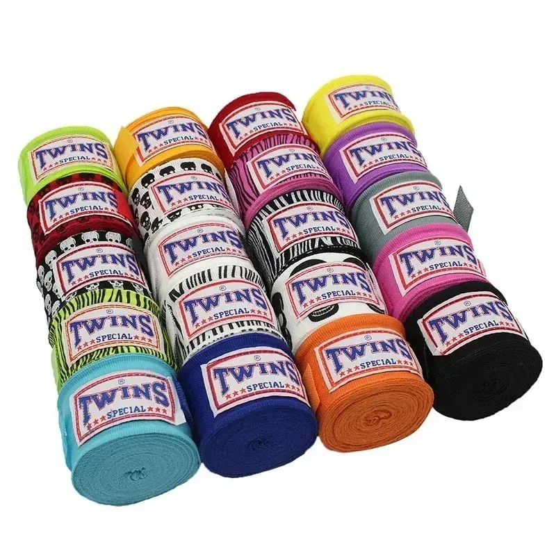New Multi-color Bandage Hand Strap Sports Protective Gear Hand Wrap Hand Strap 5 Meters Muay Thai MMA Elastic Boxing Strap Sanda