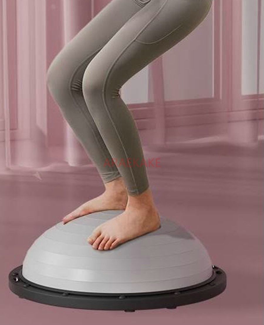 Wave speed ball, semi-circular balance ball, home yoga ball, thickened explosion-proof fitness hemisphere