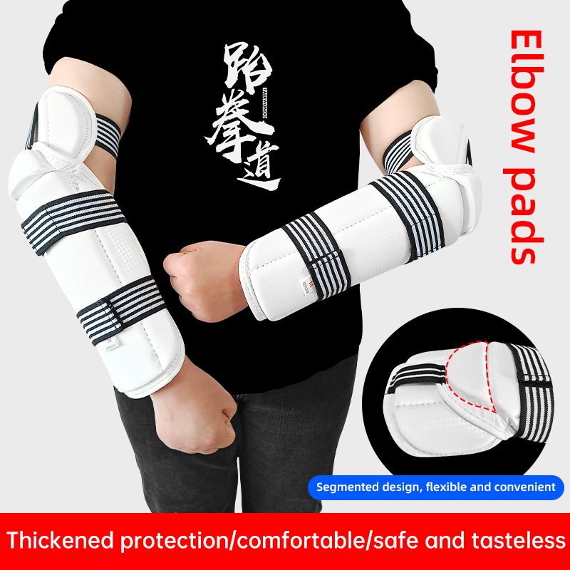 High Quality Arm Guards Taekwondo Protectors Karate Fighting Training Forearm arm Protection WTF Approve Elbow Pad