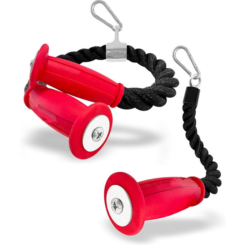 Ergonomic Tricep Ropes Non-Slip Cable Attachment Gym or Home Use Fitness Body Equipment For Bodybuilding Exercise Gym Workout