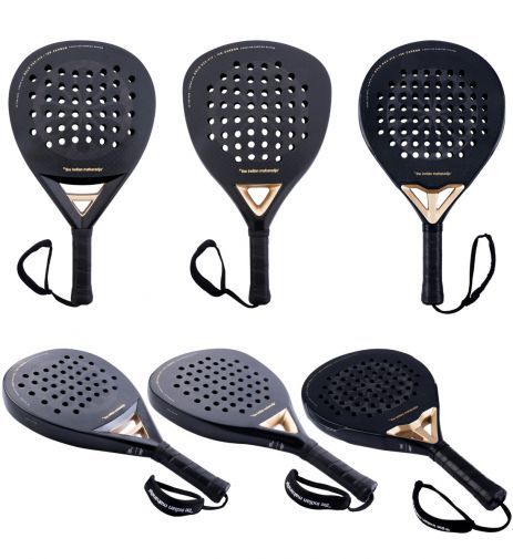 Padel racket Gold X5 - 12K carbon (top level) Padel racket Gold X5 - 12K carbon (top level)
