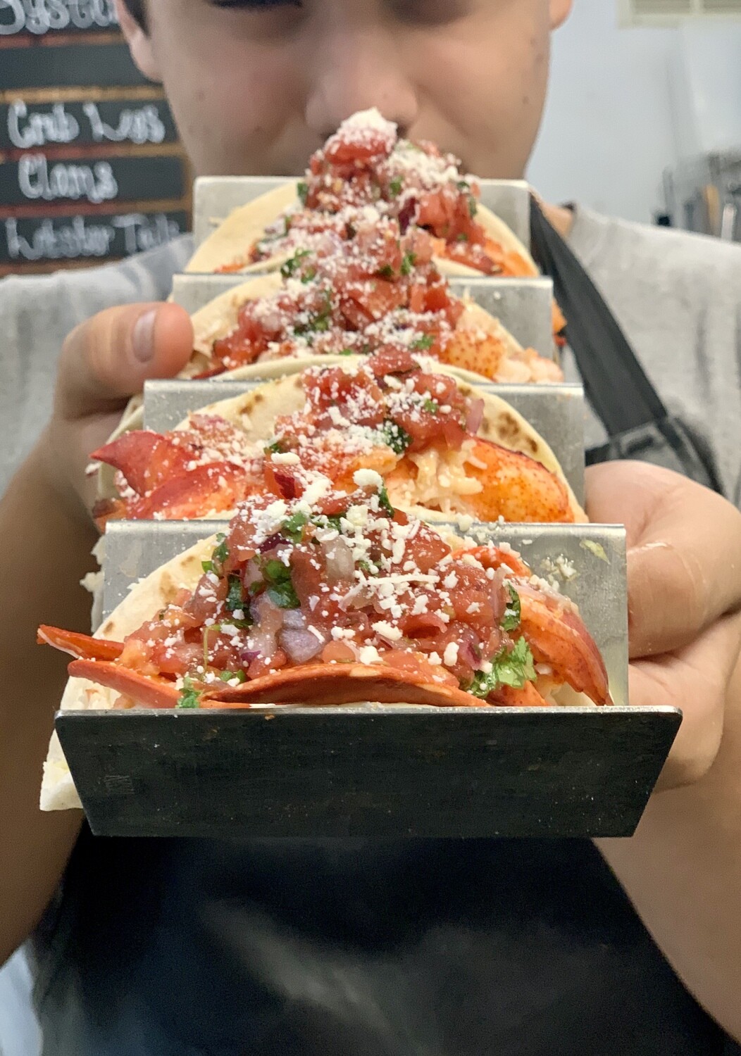 Maine Lobster Tacos W/Side