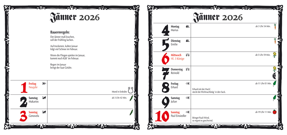 Der Erleben-Kalender