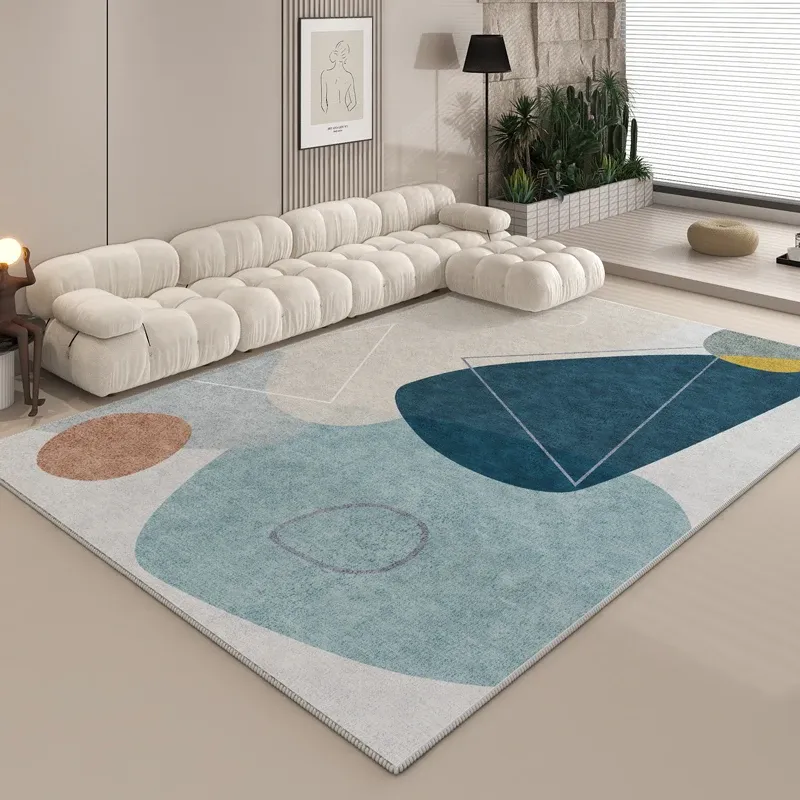 Art Design Plush Carpet Minimalism Living Room Decoration Abstract Rug Modern Rugs for Bedroom Large Area Fluffy Soft Floor Mat