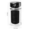 300ML Mini USB Portable Air Conditioner Cooler Fan Water Cooling Air Fan Conditioning Desktop ABS Black White 240*145.5mm 300ML Mini USB Portable Air Conditioner Cooler Fan Water Cooling Air Fan Conditioning Desktop ABS Black White 240*145.5mm