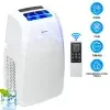 14000BTU Portable Mobile Air Conditioner 4 In 1 Refrigeration Dehumidifier Sleep Mode Timer Cooling Fan With Remote Control 14000BTU Portable Mobile Air Conditioner 4 In 1 Refrigeration Dehumidifier Sleep Mode Timer Cooling Fan With Remote Control