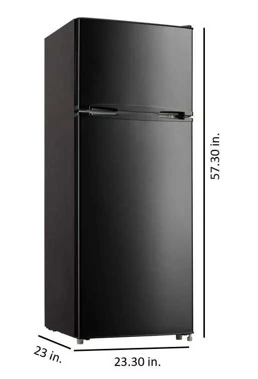 Cu. Ft. Freezer Refrigerator, RFR741 (Black) Cu. Ft. Freezer Refrigerator, RFR741 (Black)
