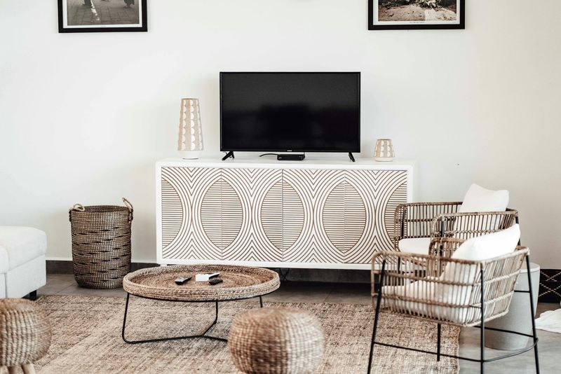 Entertainment Center & Tables