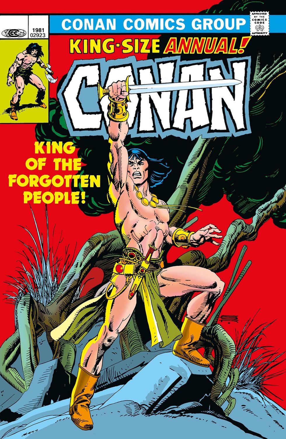 Conan The Barbarian The Original Comics Omnibus HC Vol 5 Direct Market Exclusive Gil Kane Cvr (Mr)