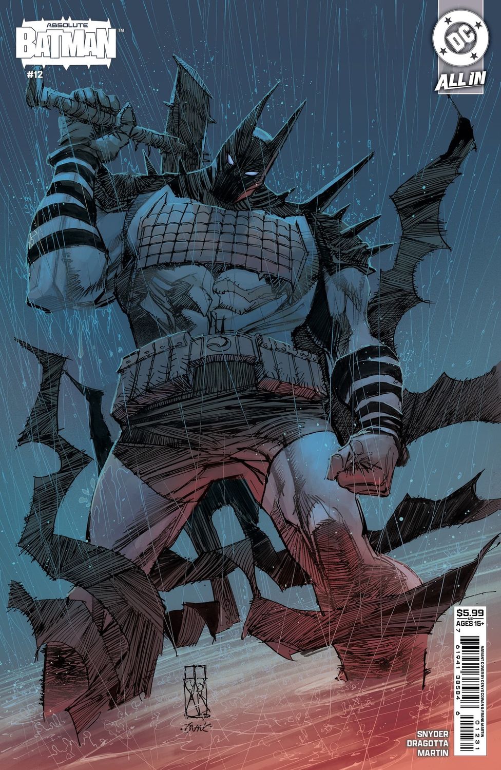 Absolute Batman #12 Cvr C Denys Cowan Card Stock Var