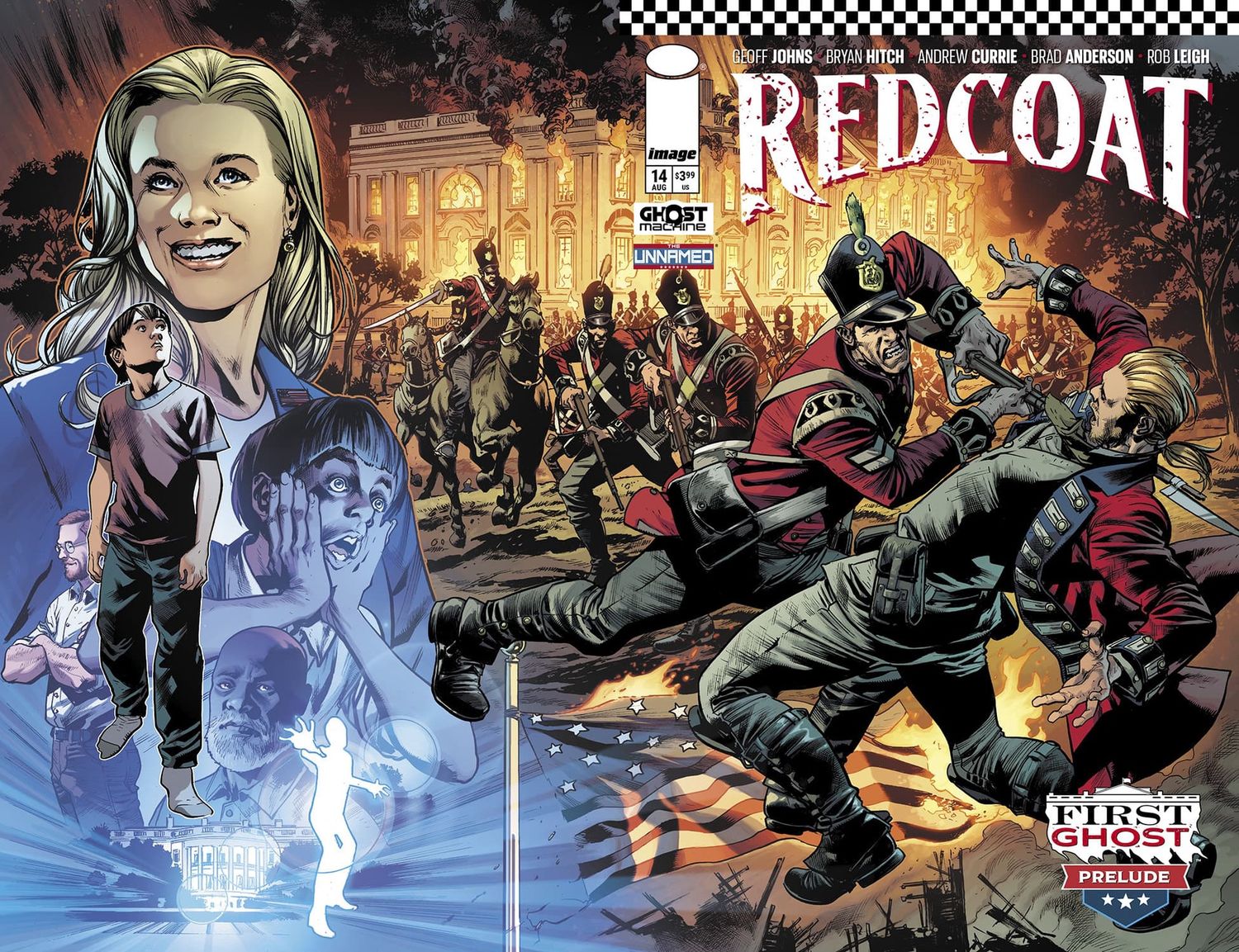 Redcoat #14 Cvr A Bryan Hitch &amp; Brad Anderson Wraparound