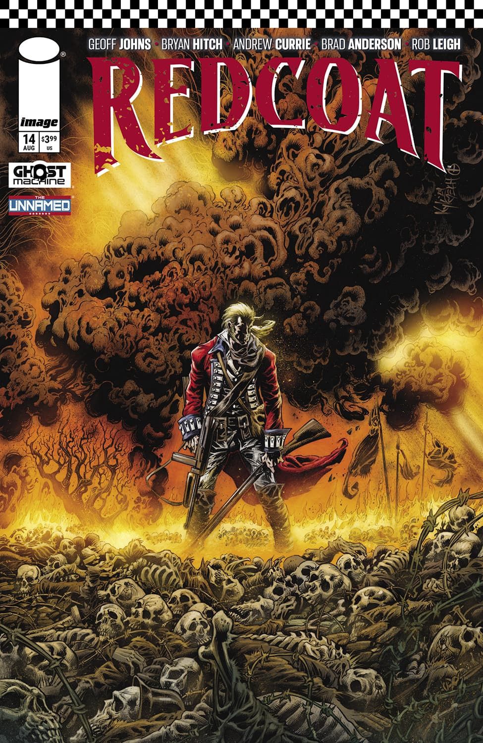 Redcoat #14 Cvr B Kyle Hotz &amp; Dan Brown Var
