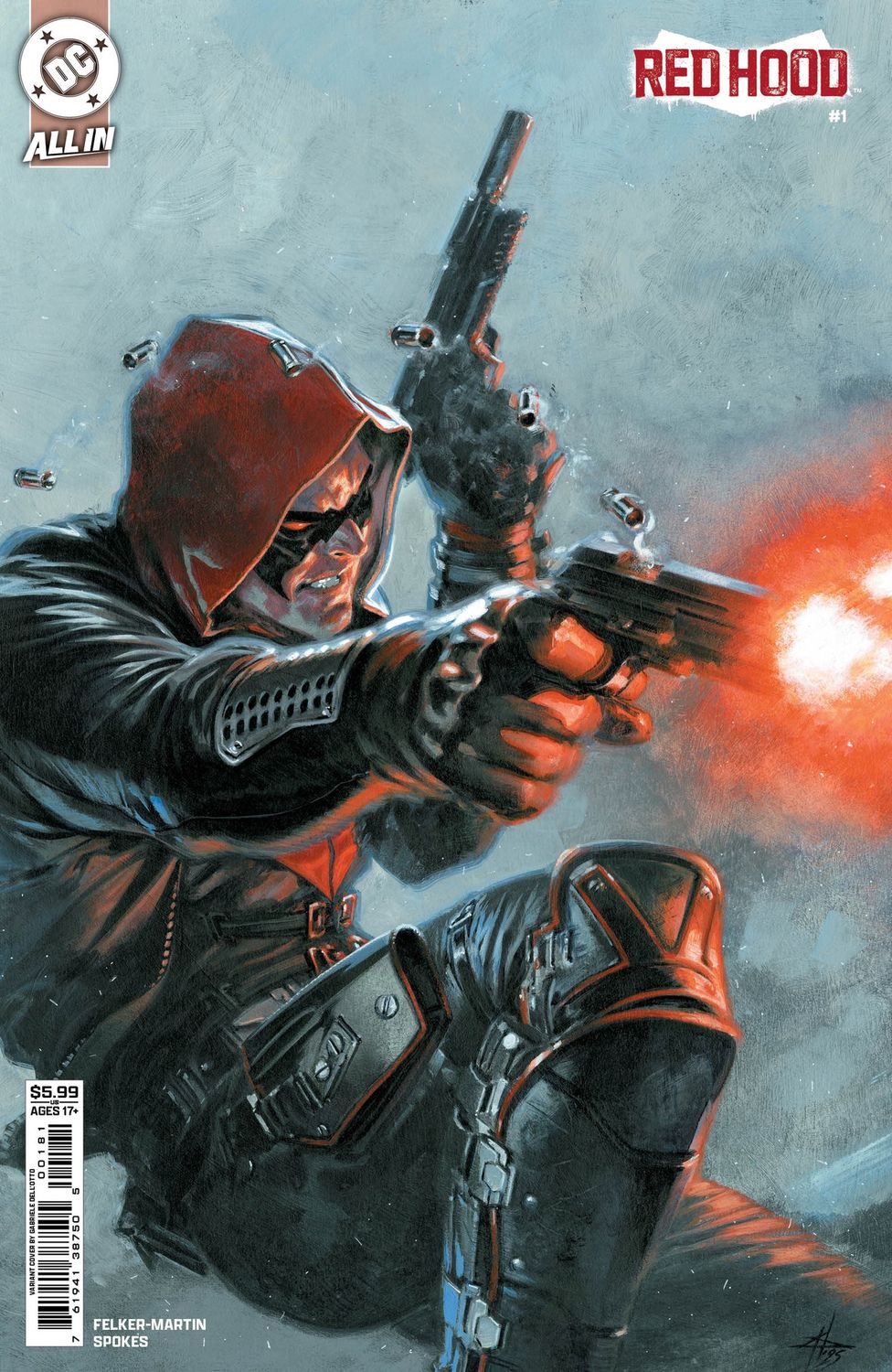 Red Hood #1 Cvr E Gabriele Dell Otto Gotham Card Stock Var (Mr)
