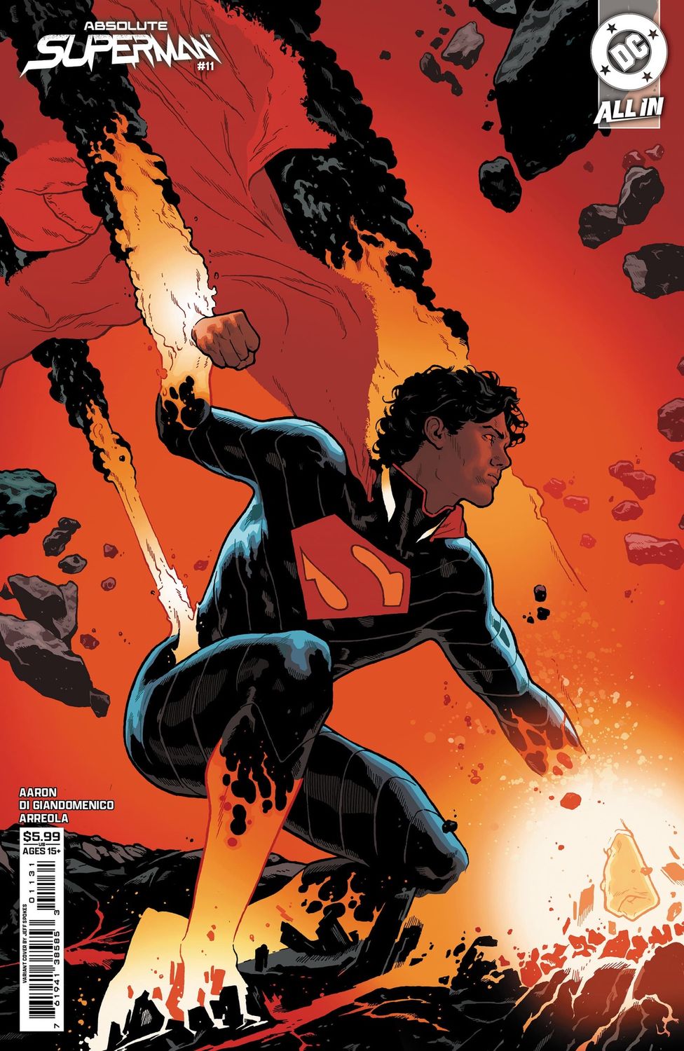 Absolute Superman #11 Cvr C Jeff Spokes Card Stock Var