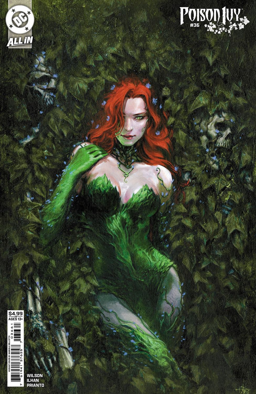Poison Ivy #36 Cvr D Gabriele Dell Otto Gotham Card Stock Var