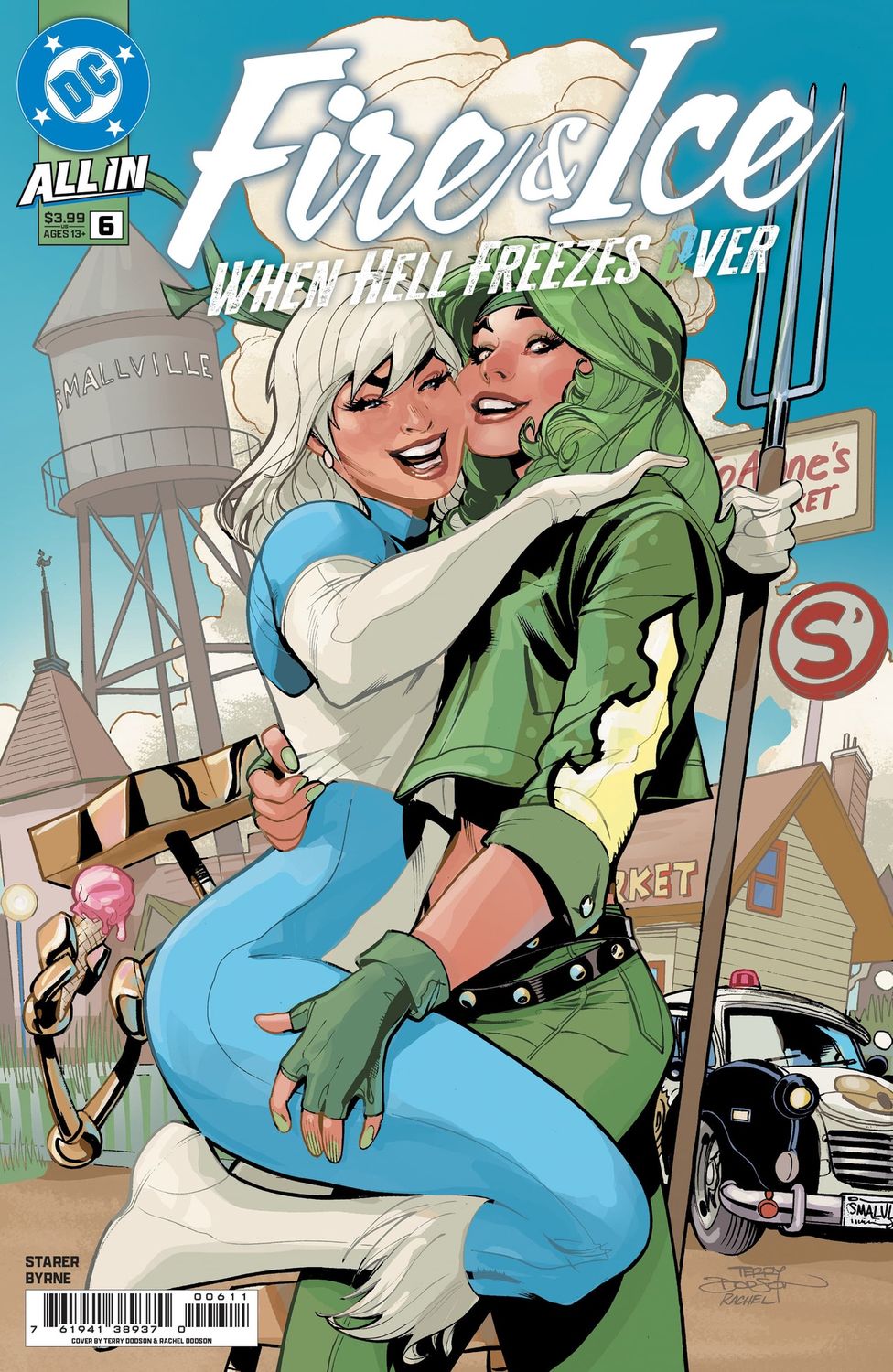 Fire &amp; Ice When Hell Freezes Over #6 (Of 6) Cvr A Terry Dodson &amp; Rachel Dodson