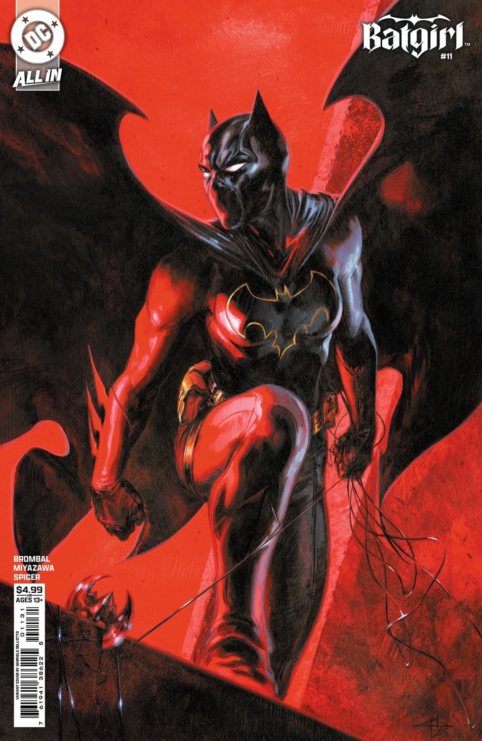 Batgirl #11 Cvr C Gabriele Dell Otto Gotham Card Stock Var