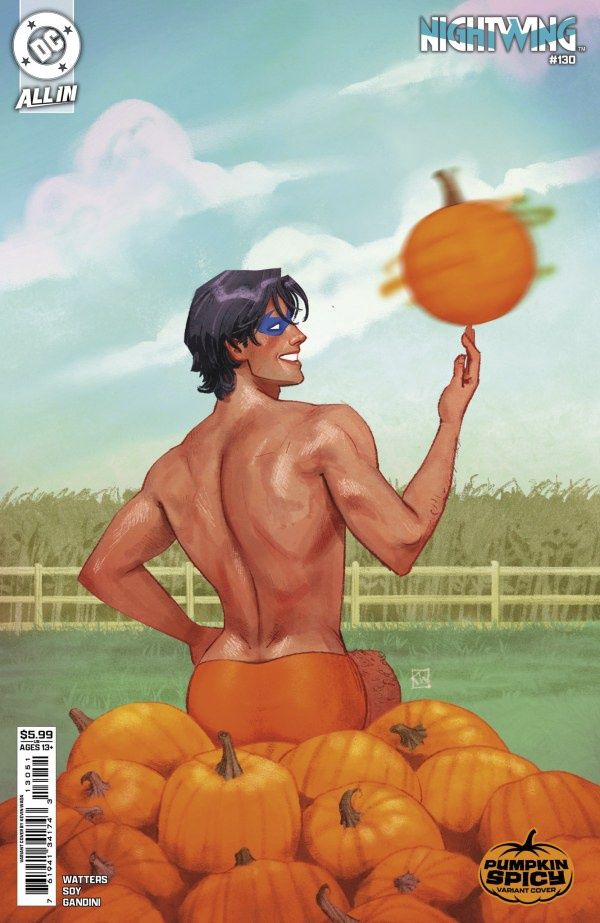 NIGHTWING #130 CVR D KEVIN WADA PUMPKIN SPICY CARD STOCK VAR