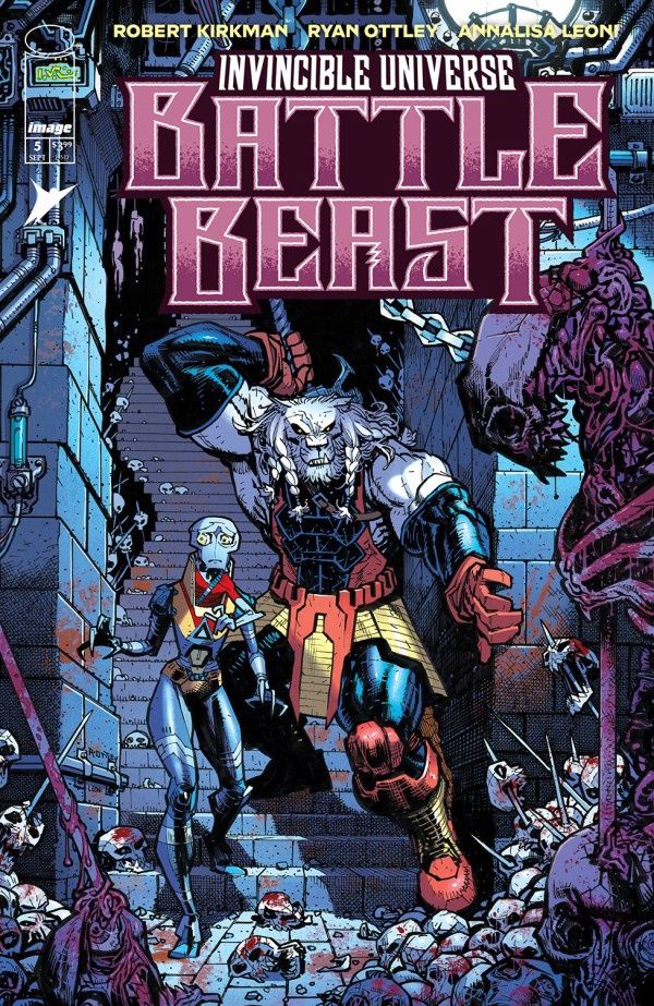 INVINCIBLE UNIVERSE BATTLE BEAST #5 CVR A RYAN OTTLEY &amp; ANNALISA LEONI