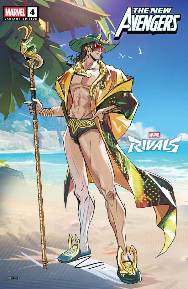 NEW AVENGERS #4 NETEASE GAMES MARVEL RIVALS VARIANT
