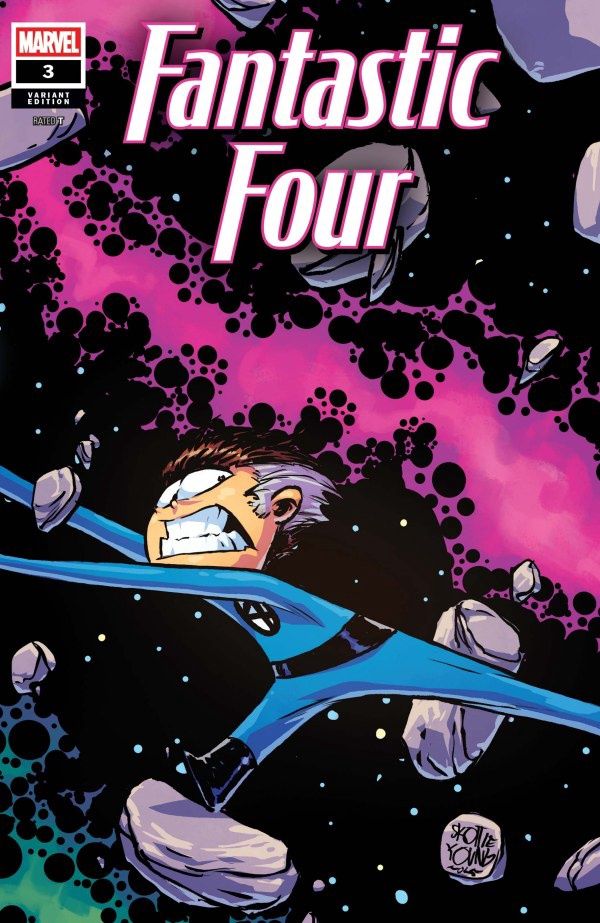 FANTASTIC FOUR #3 SKOTTIE YOUNG 5-PART CONNECTING VARIANT [DOOM]