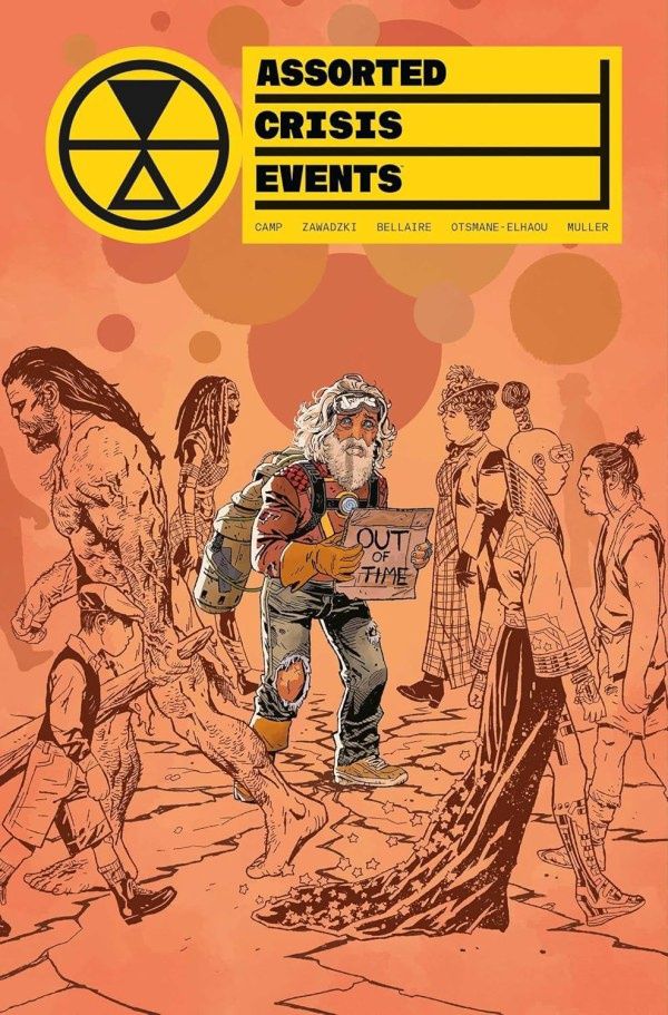 ASSORTED CRISIS EVENTS TP VOL 01 DIRECT MARKET EXCLUSIVE ERIC ZAWADZKI YELLOW CVR (MR)