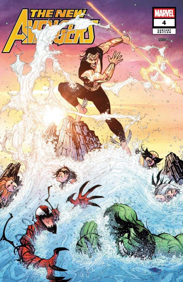 NEW AVENGERS #4 JUSTIN MASON VARIANT
