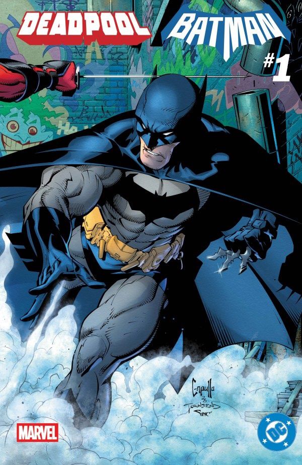 MARVEL/DC: DEADPOOL/BATMAN #1 GREG CAPULLO WRAPAROUND VARIANT