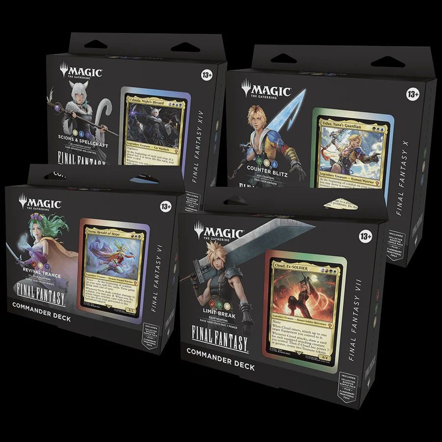 (PRESALE) Magic: The Gathering®—FINAL FANTASY Commander Decks - 1 Random Deck
