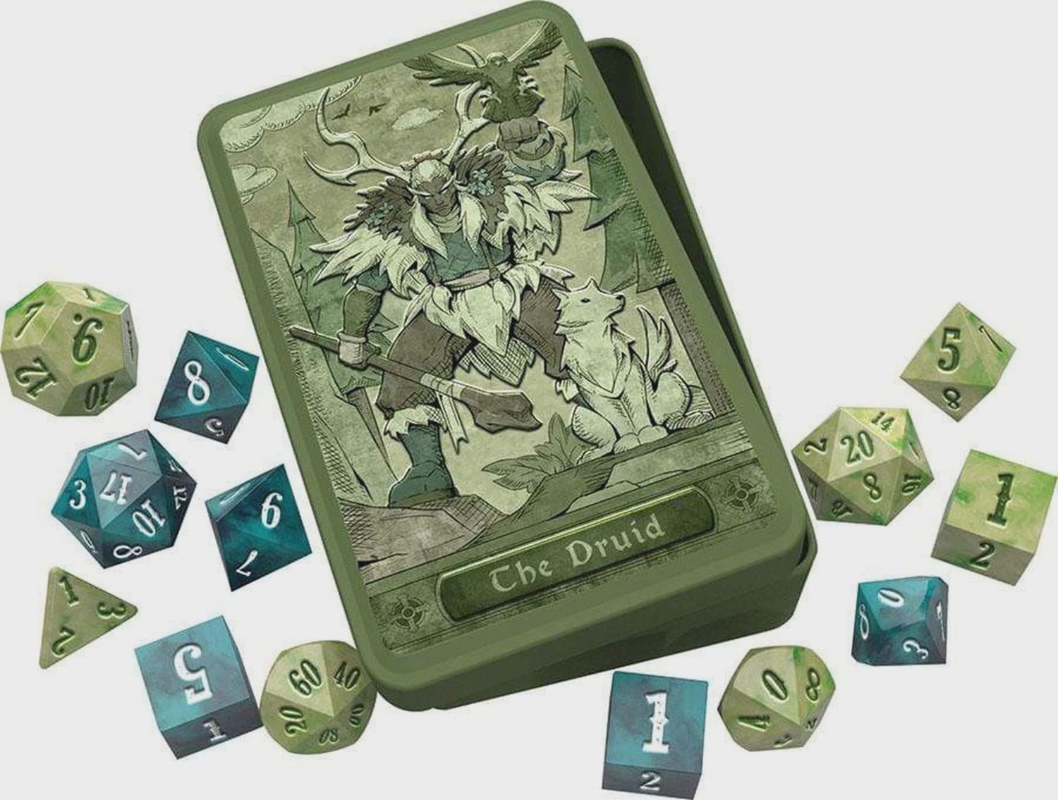 Beadle &amp; Grimm&#39;s Class-Specific Dice Set: The Fighter Druid