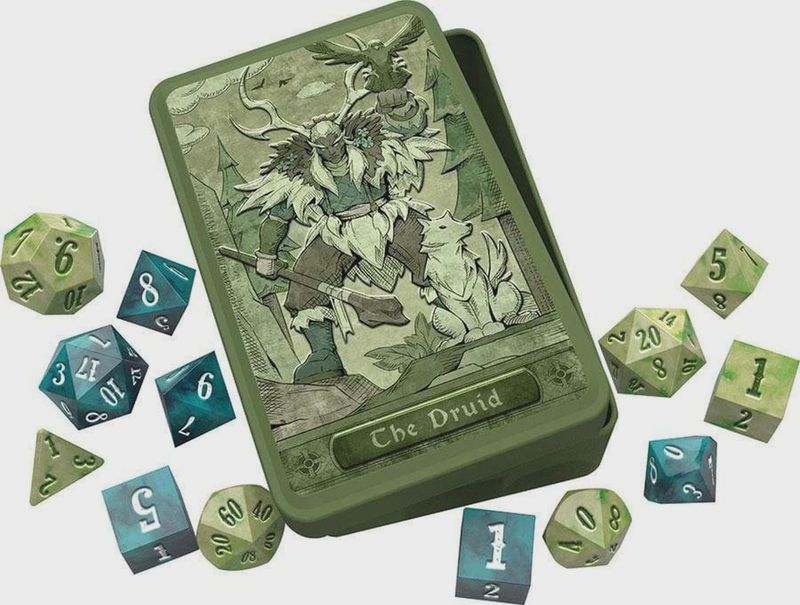 Beadle &amp; Grimm&#39;s Class-Specific Dice Set: The Fighter Druid