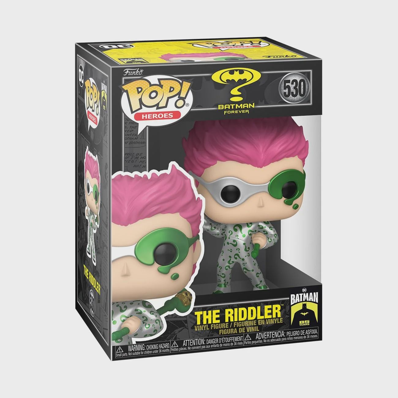 Funko Pop! Movies: Batman Forever - The Riddler (Metallic)