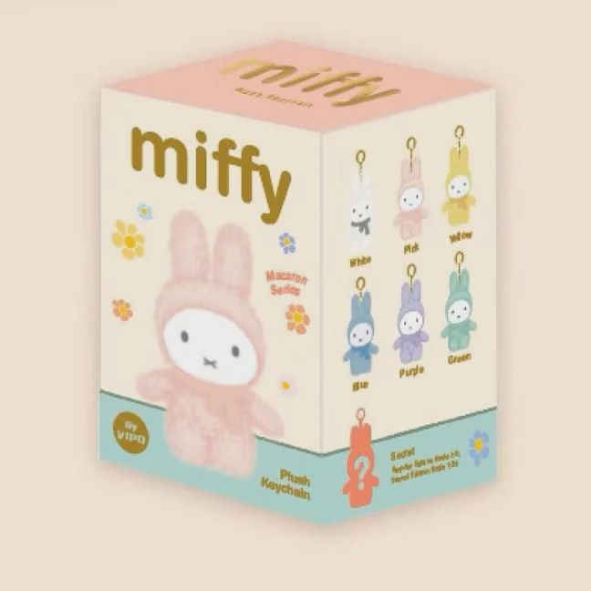 VIPO x Miffy Macaron Plush Blind Box - Single Box