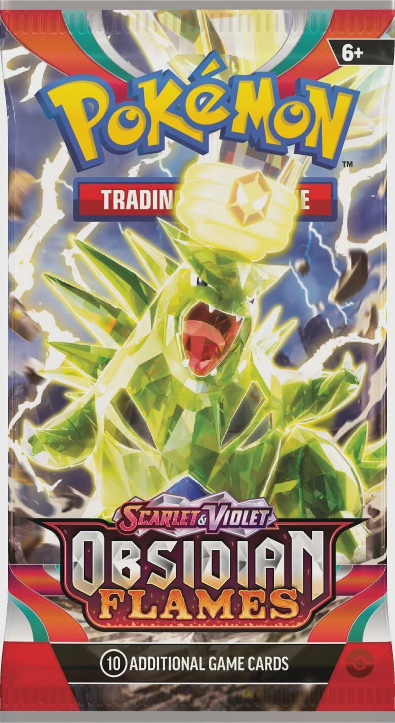 Pokémon TCG - Scarlet &amp; Violet - Obsidian Flames Booster Pack - 1x Randomly Selected Booster Pack